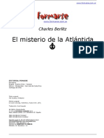 El Misterio de La Atlantida-berlitz Charles