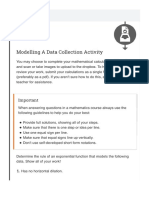 Modelling A Data Collection Activity