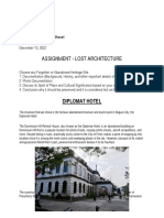 Lim, Pangan, Teodoro - Assignment Lost Acrhitecture