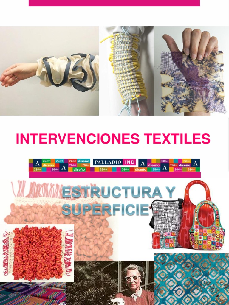 Intervenciones Textiles: Técnicas y Ejemplos | PDF | Hogar, jardinería ...