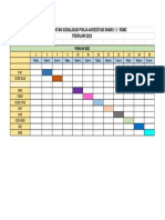 Jadwal Kegiatan Sosialisasi Pokja Akreditasi Snars 1.1 RSMC Februari 2022