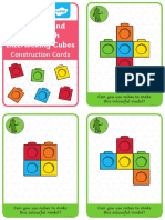 T M 34812 Visualise and Build With Interlocking Cubes Construction Cards - Ver - 5