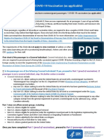 Airline COVID-19 Vaccination Checklist