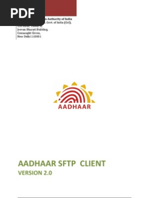 aadhaar sftp client 2.5