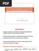 Complete Unit 5 OOP Notes SPPU