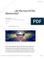 Will 2023 Bring the Rise of the Metaversity
