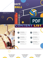 Volley Creative Cover in Powerpoint Templates