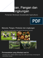 2022 - 10 - 11 Pertanian, Pangan Dan Lingkungan