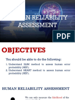 Human Reliability Assessment