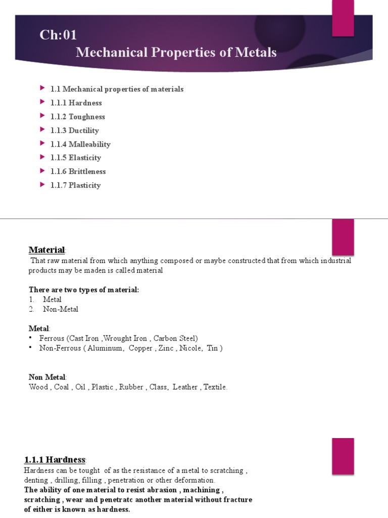 Mechanical Properties PDF