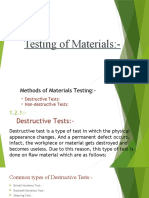 Material Testing & Heat Treatment 