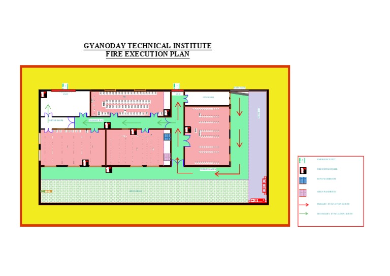 Fire Extinguisher Plan (ISO A3) PDF
