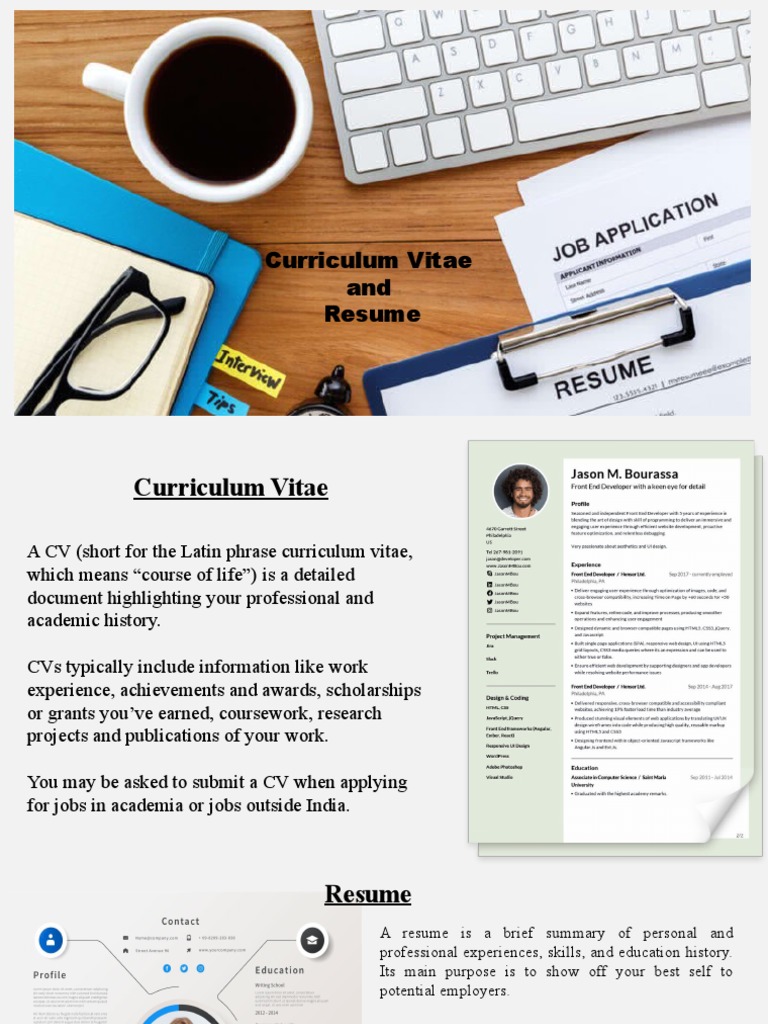CV & Resume | PDF | Résumé