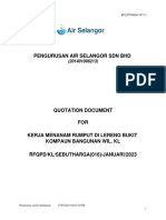 Pengurusan Air Selangor SDN BHD: RFQ PN0000013973-2