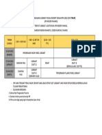 Jadual Ujibakat Timur