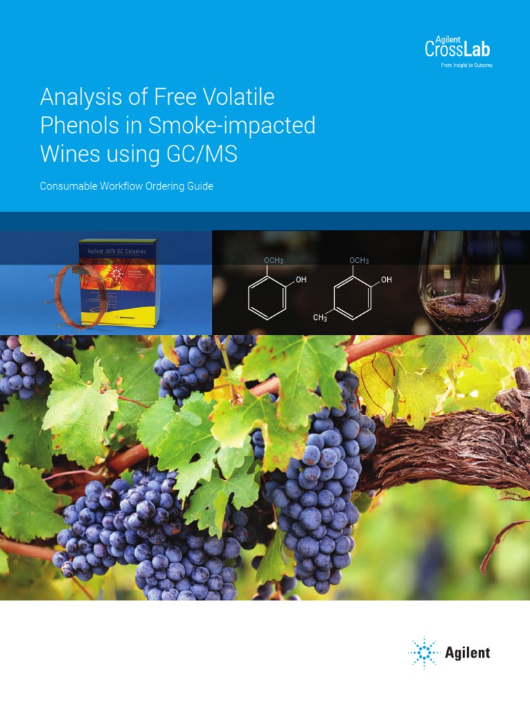 BR Phenols Smoke Impacted Wines Gcms 5994 3644en Agilent PDF Gas