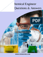 Chemical Engineer Interview Q and A