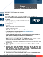 Tugas: Mengedit Foto Menggunakan Adobe Photoshop