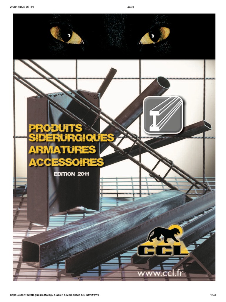 CCL Steel Catalogue PDF | PDF