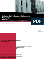 Sistema de Evaluación de Impacto Ambiental 652-01: Docente - Gilka Da Silva Reveco
