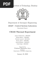 Indian Institute of Technology, Bombay: AE427 - Control Systems Laboratory