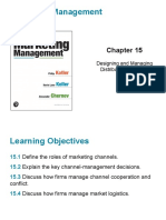 CH 15 - Designing and Managing Distribution Channels