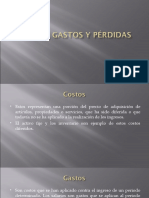 Costo Gasto y Pérdida