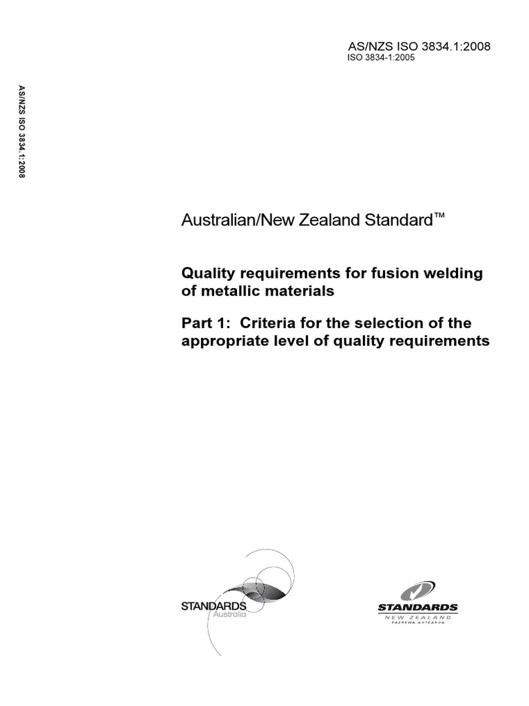 Australian/New Zealand Standard PDF Quality Management System Iso