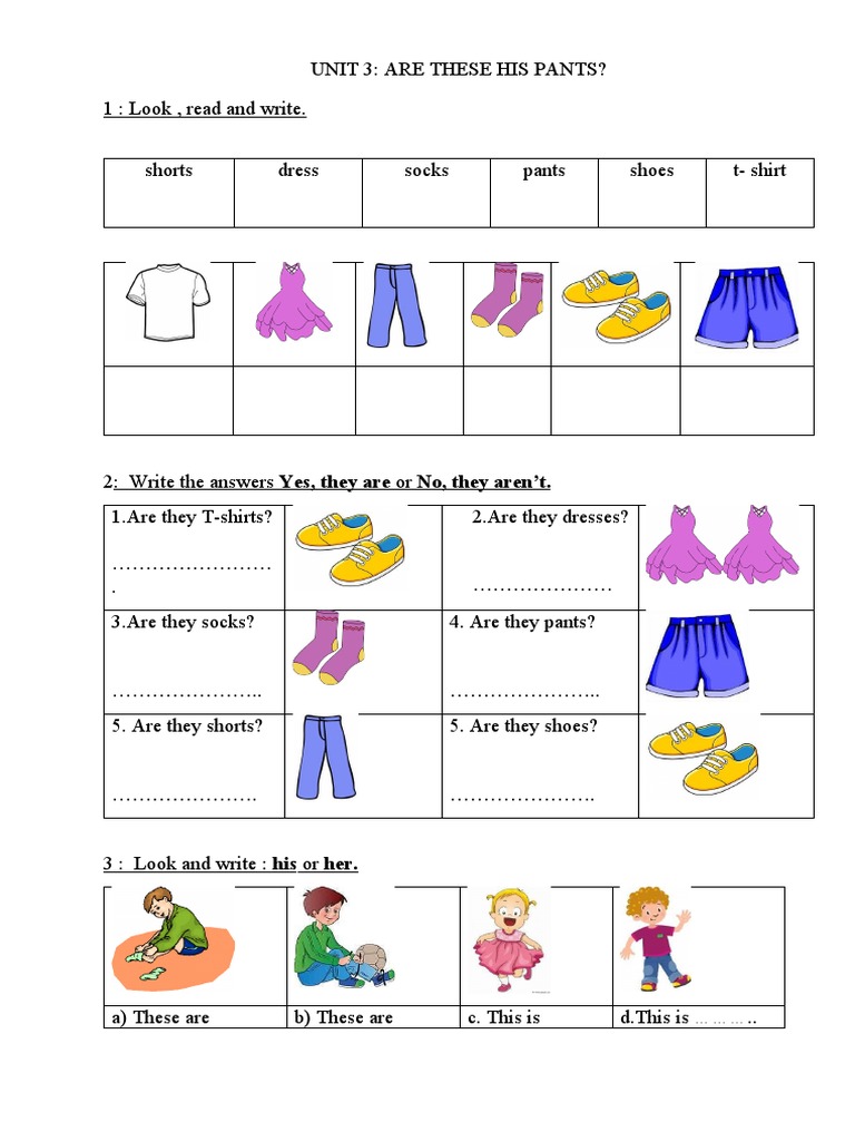 Bài tập bổ trợ family and friends 2 national edition unit 3 - | PDF ...