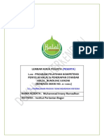 Lembar Kerja Peserta L.02 - Program Pelatihan Kompetensi Penyelia Halal & Penerapan Standar Halal - Bundling Ujikom (BERBASIS SKKNI NO. 21 - 2022)