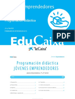 Jóvenes Emprendedores: Programación Didáctica