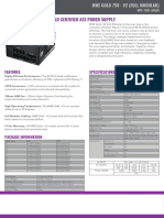 Product Sheet - MWE Gold 750 - V2 (Full Modular)