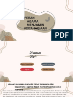 Peran Agama Menjamin Kebahagiaan Kelompok 1