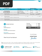 ANALYSISTABS - Invoice - Classic