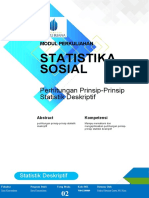Modul 2 Statistika Sosial 