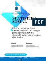 Modul 3 Statistika Sosial 