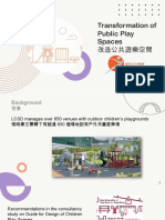 Transformation of Public Play Spaces