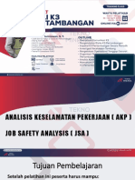 Analisis Keselamatan Kerja JSA