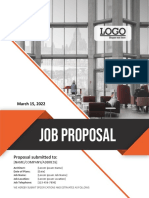 1.job Proposal Format With Estimate