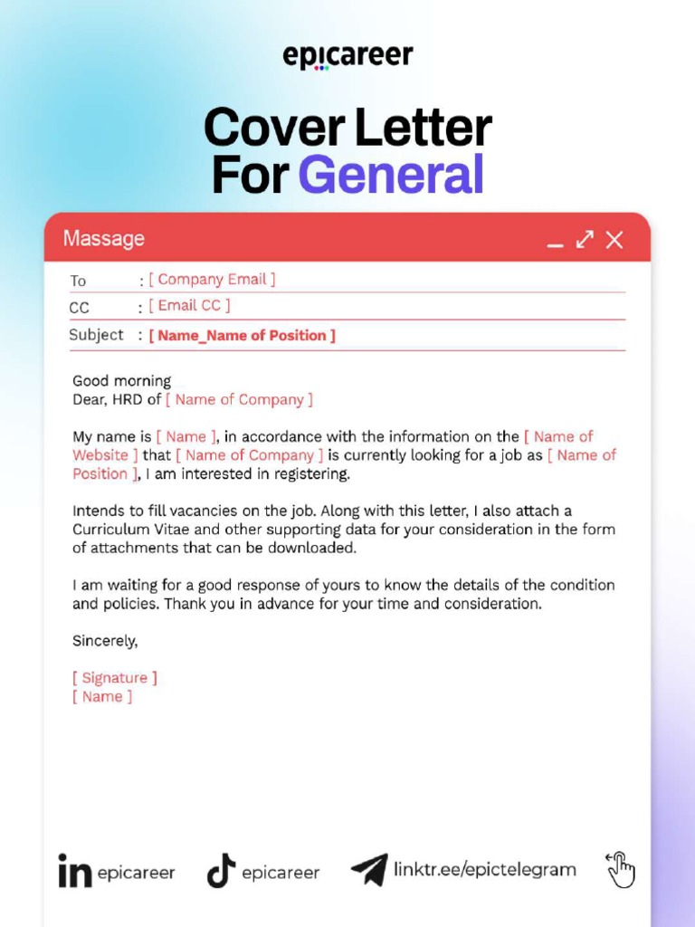 Cover Letter Template-1 | PDF