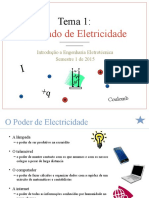 Tema 1, O Mundo de Eletricidade
