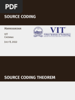 L12, L13, L14, L15, L16 - Module 4 - Source Coding