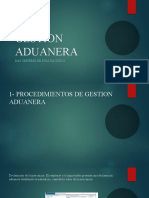 Gestion Aduanera: Ra5 Criterio de Evaluación G