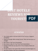 Best Hotels' Reviews For Tourists