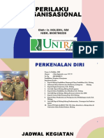 Perilaku Organisasional: Oleh: Ir. Holidin, MM NIDK. 8936700220