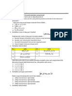 Contoh Soal QURDIST Kelas 6 Sem 1 - MI