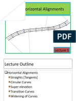 ch4.1 Horizontal Alignments