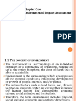 Chapter One Basic Concept of Environmental Impact Assessment (EIA)