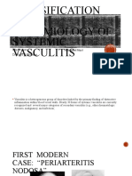 Classification and Epidemiology of Systemic Vasculitis: Supervision Dr. Saad Alhasanie