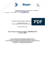 "Creare Centru de Diagnostic Imagistic La MEDIMAGIS SRL" Cod SMIS: 136550